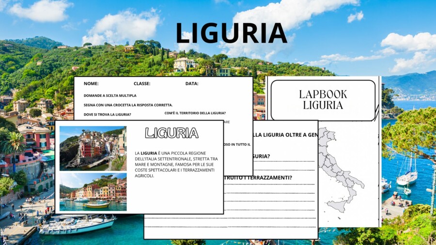 LIGURIA (LAPBOOK, SPIEGAZIONE E VERIFICA)