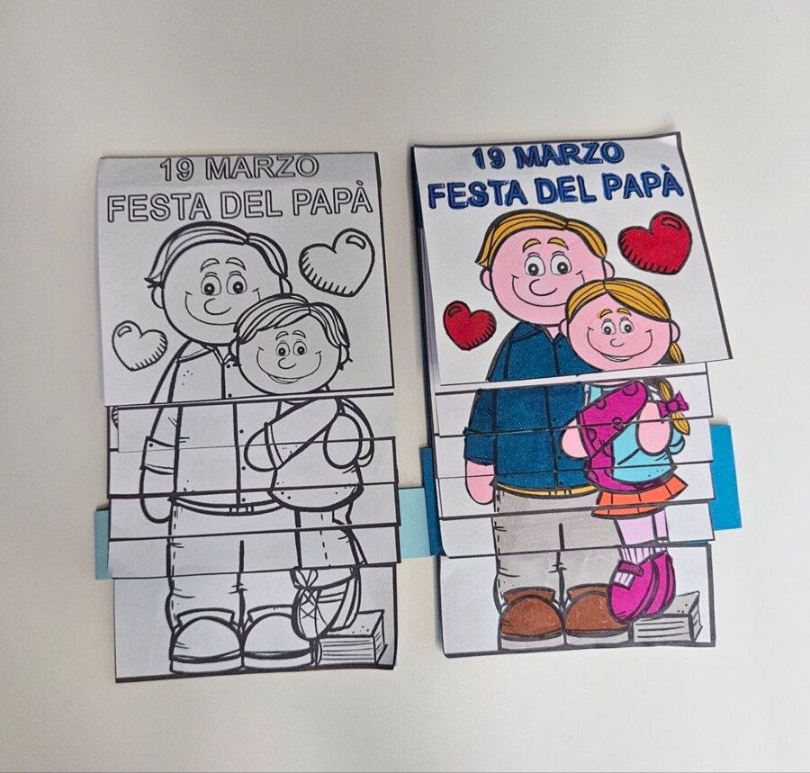 💙 Biglietto pop-up per la Festa del Papà