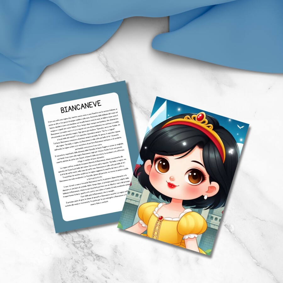 Storia di Biancaneve per bambini