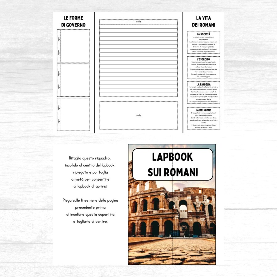 Lapbook sui Romani