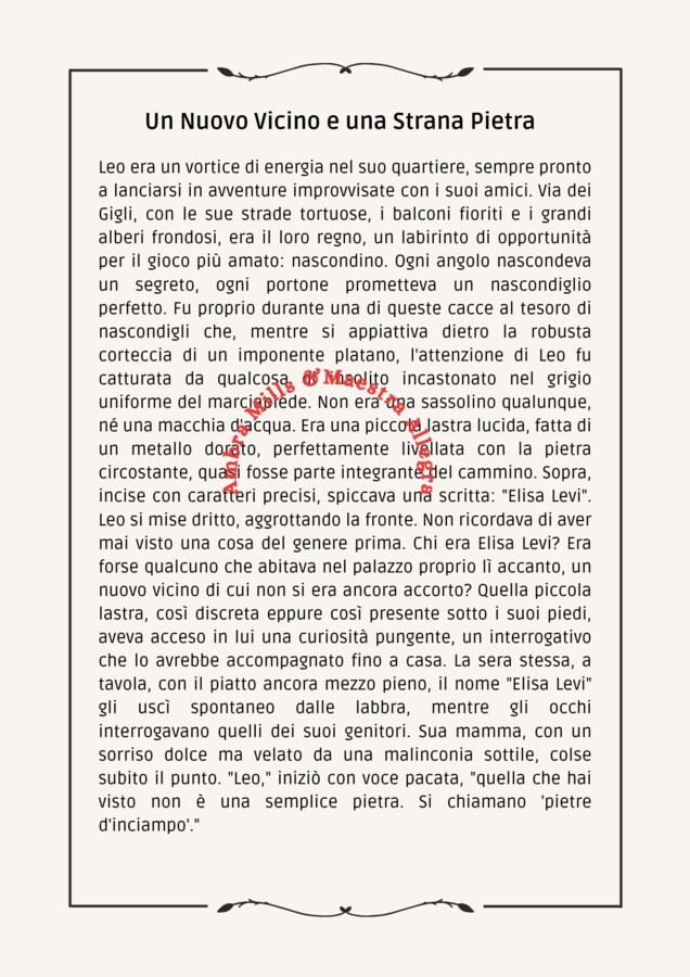Le pietre parlanti di via dei gigli (giornata della memoria)