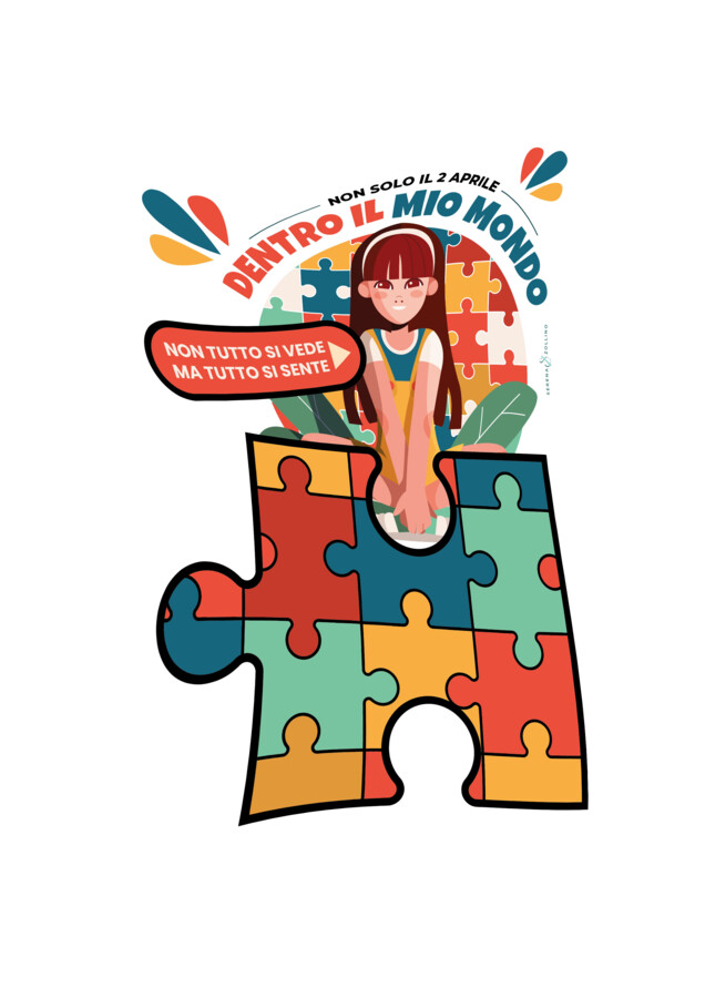 "Dentro il mio mondo" scheda in 3D (GGta Consapevolezza Autismo)