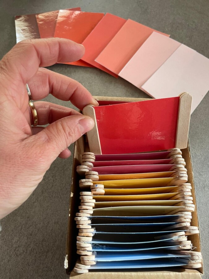 SPOLETTE DEI COLORI PRIMARI MONTESSORIANE (FAI DA TE)