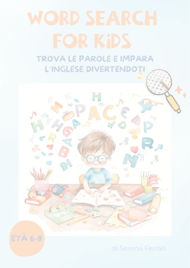 Word search for Kids - trova le parole e impara l’inglese divertendoti