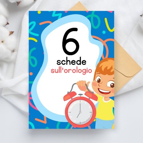 Schede didattiche orologio classe seconda