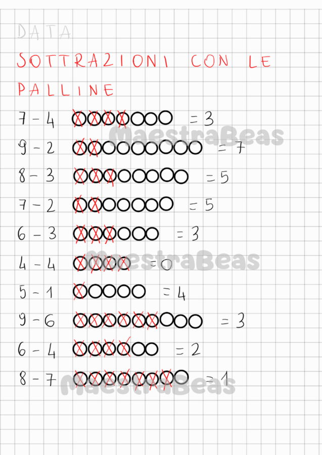 Quaderno di matematica classe prima (2)