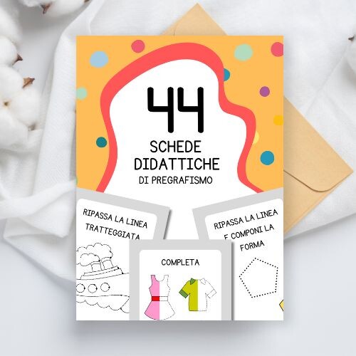 Schede di pregrafismo da stampare