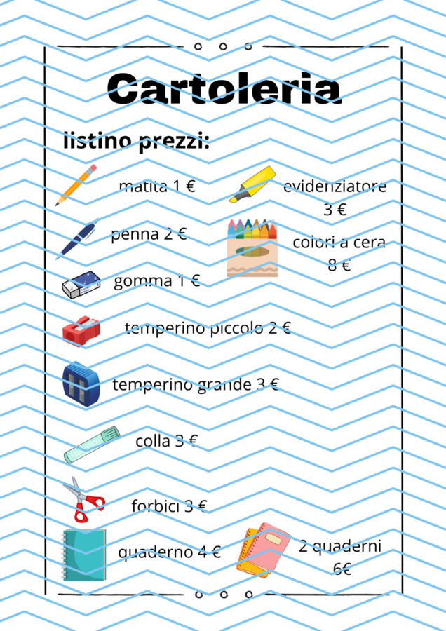 COMPRAVENDITA CARTOLERIA