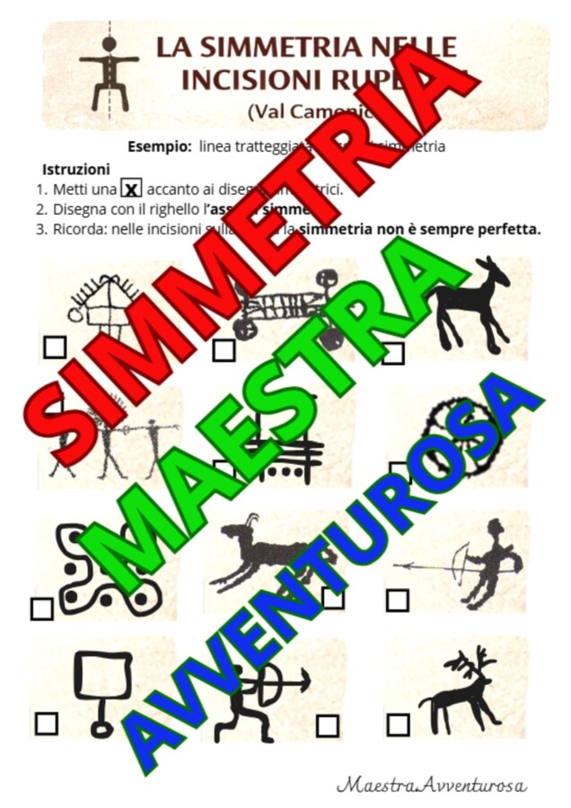 SIMMETRIA NELLE INCISIONI RUPESTRI CAMUNI