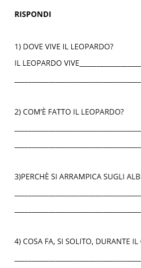 LETTURA E COMPRENSIONE PER TUTTI: Tante schede Didattiche Inclusive e Personalizzate