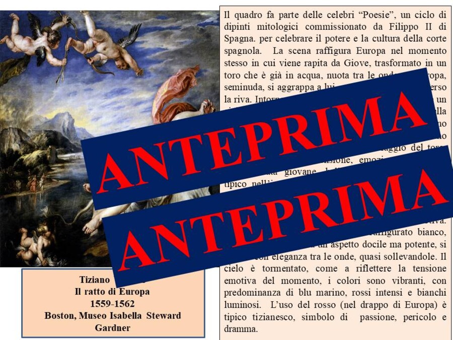 Le Metamorfosi di Ovidio nella storia dell'arte.