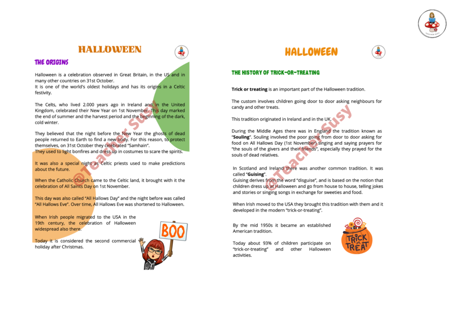 BUNDLE CLIL "Halloween"