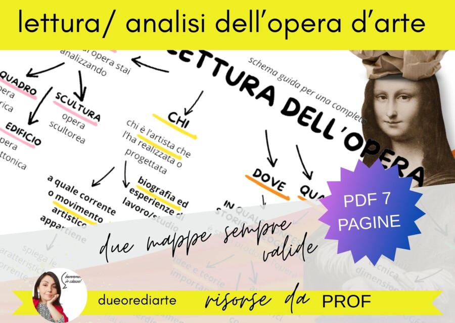 Lettura dell'opera d'arte - schema guida