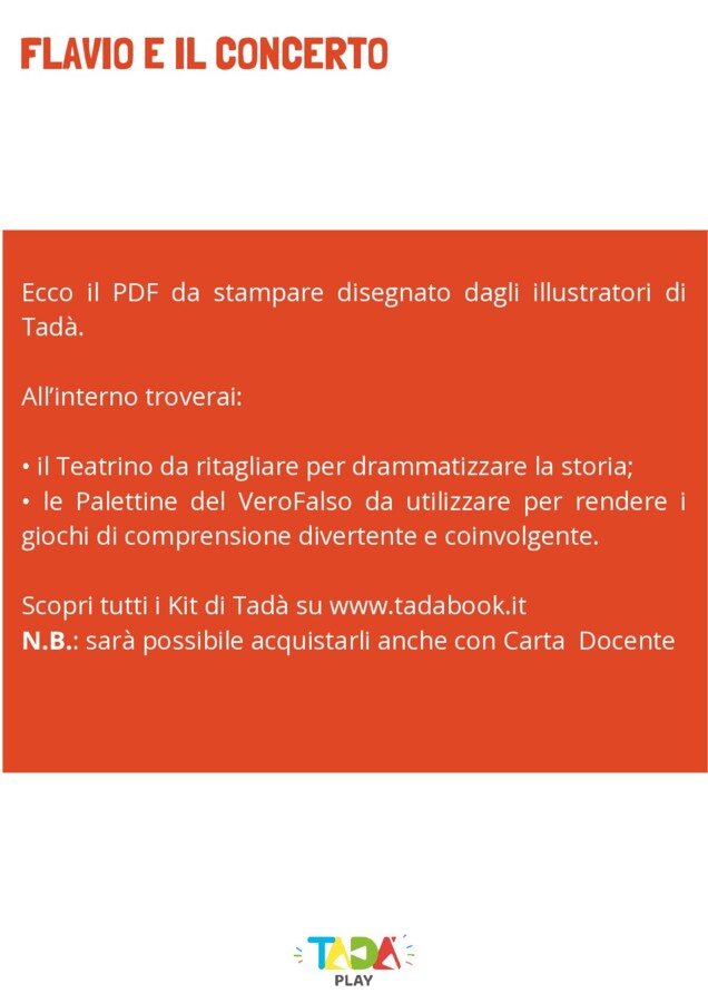 Kit Prima Infanzia in CAA