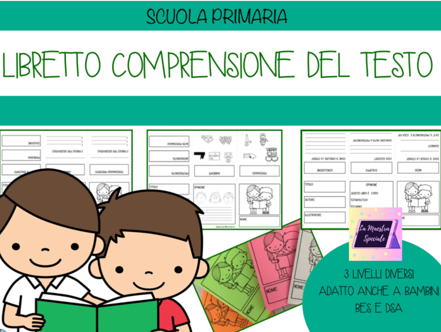 3 LIBRETTI PER LA COMPRENSIONE DEL TESTO