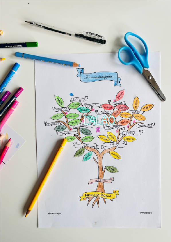 L'albero dei nonni - Il tuo albero genealogico