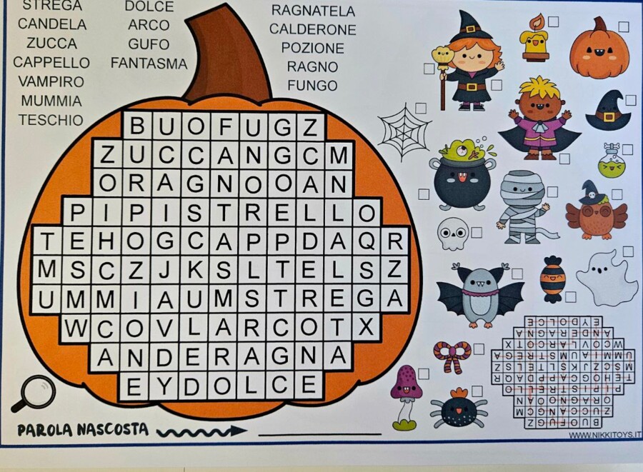 🎃 Halloween in classe – 30 schede + giochi stampabili