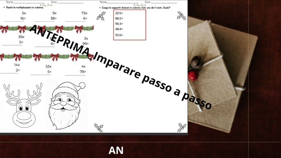 Le quattro operazioni... sotto l'albero!