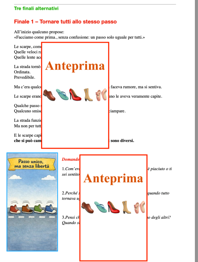 Dopo i calzini spaiati;storia a tre finali: La giornata delle scarpe che non camminavano uguali