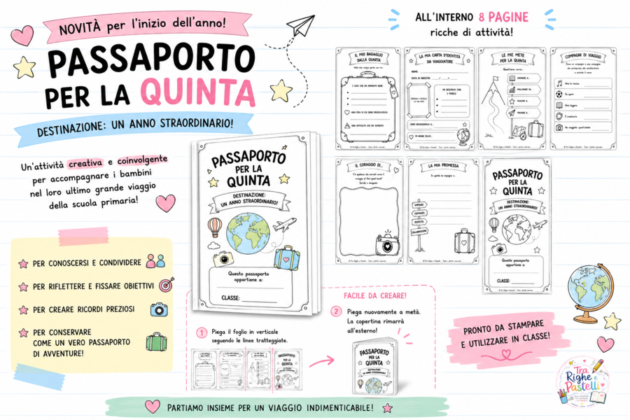 Passaporto per la Quinta – Il nostro viaggio comincia qui!