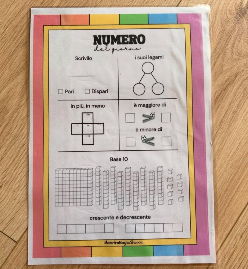 NUMERO DEL GIORNO