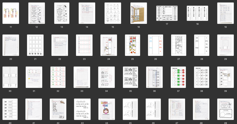 Quaderno di inglese completo - CLASSE TERZA