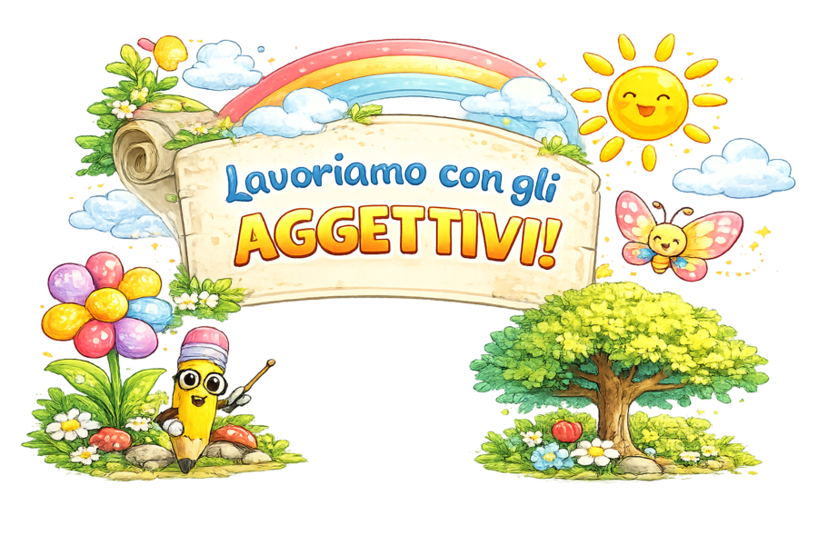Gli aggettivi qualificativi – Percorso completo cl 2^ 3^