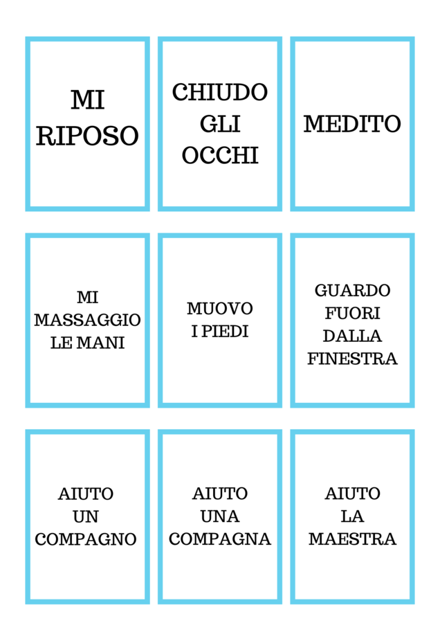 HO FINITO, MAESTRA! CARTE RIEMPITEMPO per armonizzare i tempi della classe
