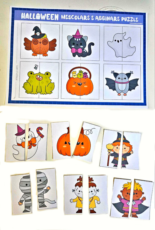 🎃 Halloween in classe – 30 schede + giochi stampabili