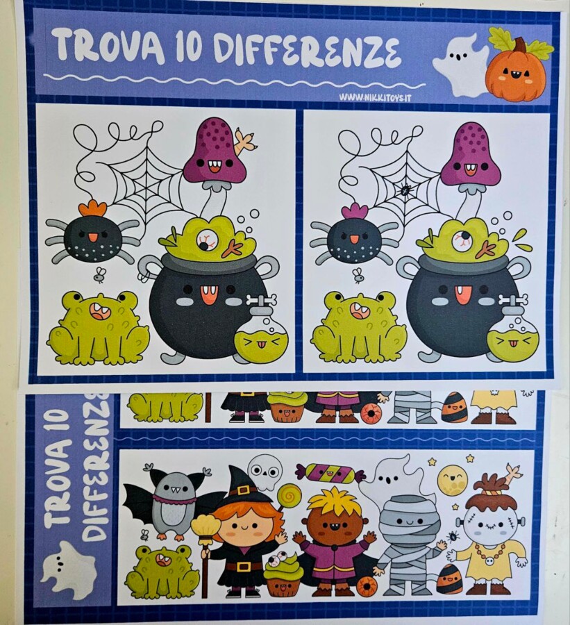 🎃 Halloween in classe – 30 schede + giochi stampabili