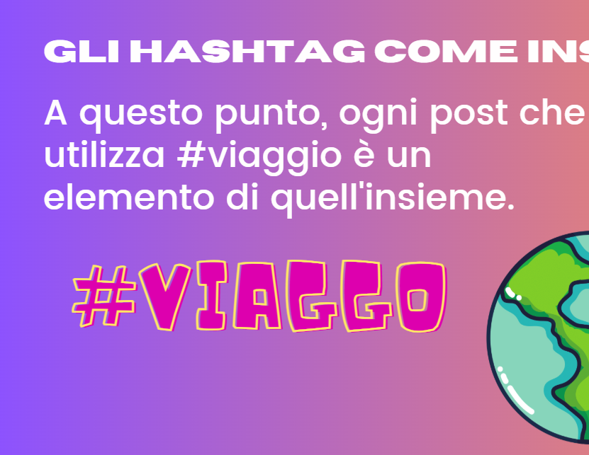 Gli Hashtag come... INSIEMI