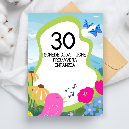 Schede didattiche primavera infanzia