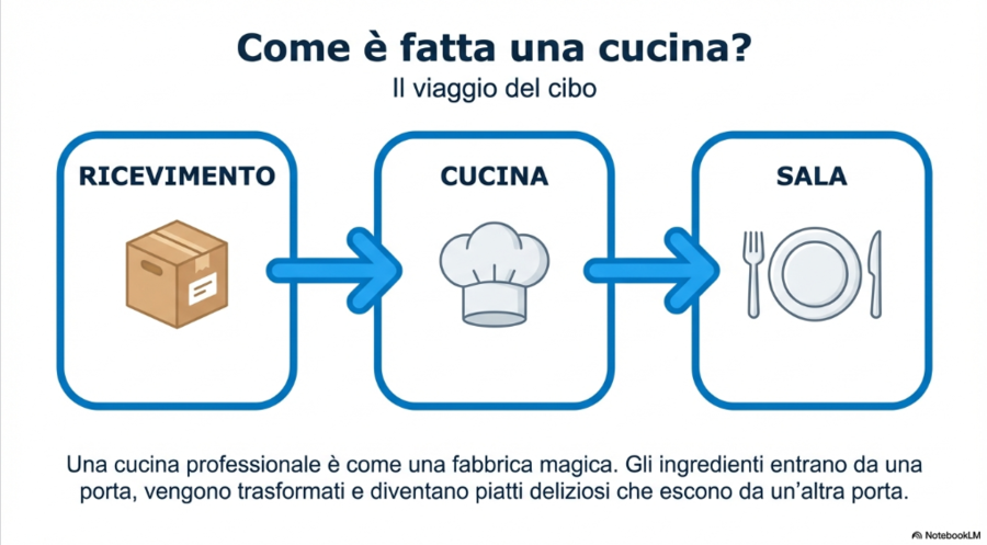 La cucina professionale