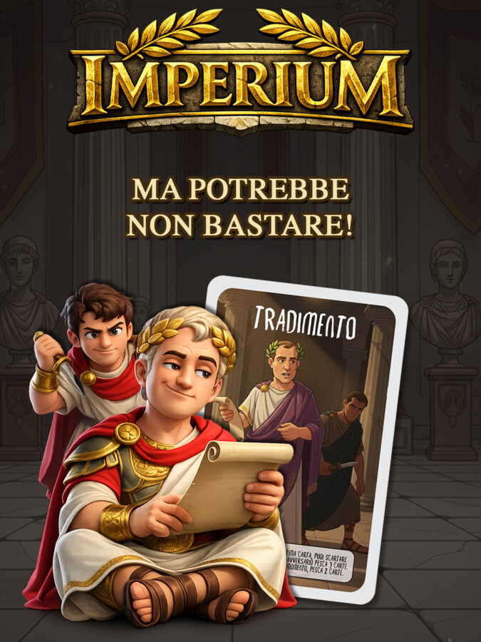 IMPERIUM – Gioco di carte strategico sull’Antica Roma