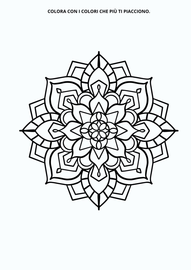 Coloriamo i Mandala