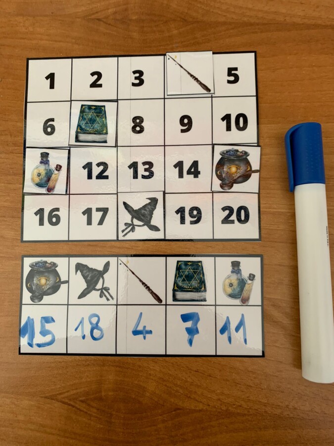 GIOCO TABELLA PUZZLE