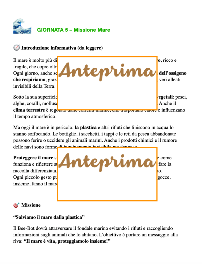 Mappe per il domani- Progetto STEM tra ambiente, coding, robotica, narrazione e tinkering-classi 2-3-4-5