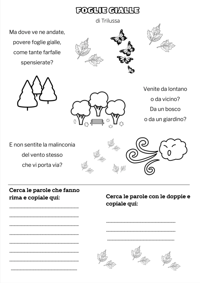 FOGLIE GIALLE