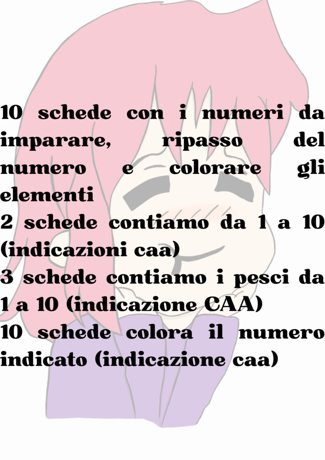 NUMERI CAA: DA 1 A 10!