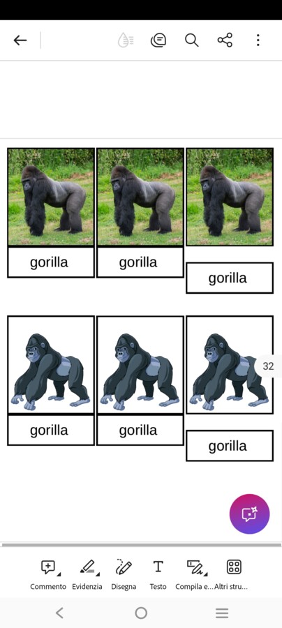 Le carte degli animali