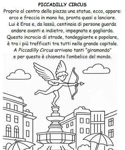 PICCADILLY CIRCUS, FILASTROCCA