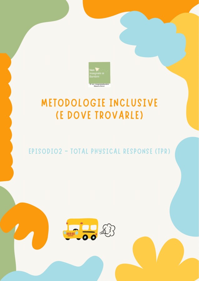 Metodologie inclusive e dove trovarle – TPR