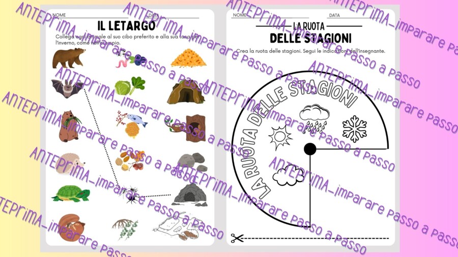 Unità didattica di Scienze - L'autunno