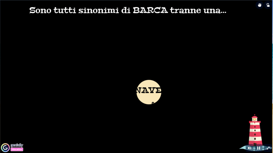 Sfida grammaticale tra i flutti del mare