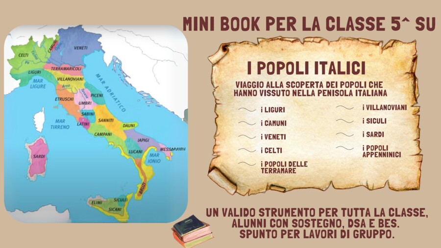 I POPOLI ITALICI - MINI BOOK