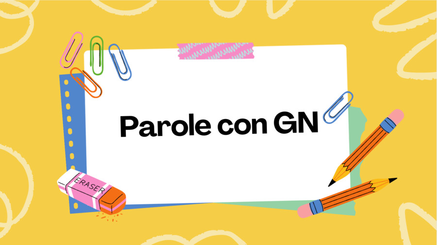 Lista di parole con GN