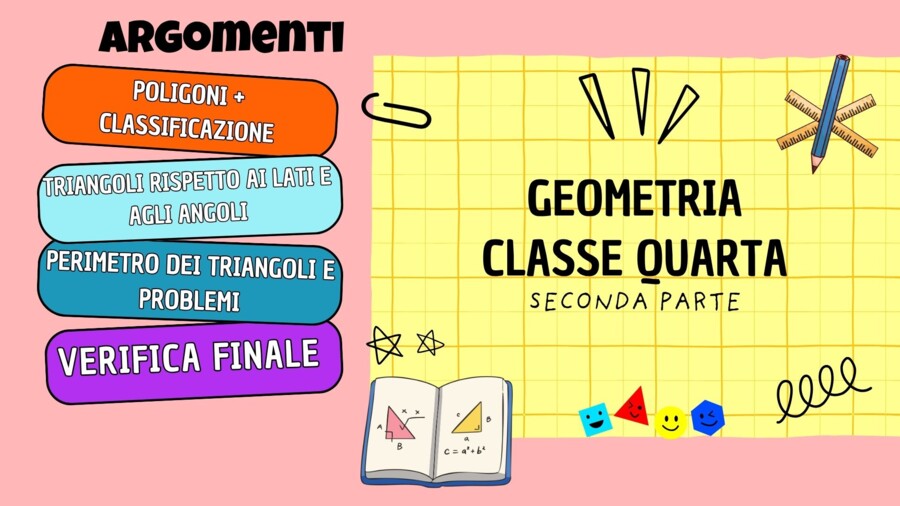Quaderno GEOMETRIA classe QUARTA (seconda parte)