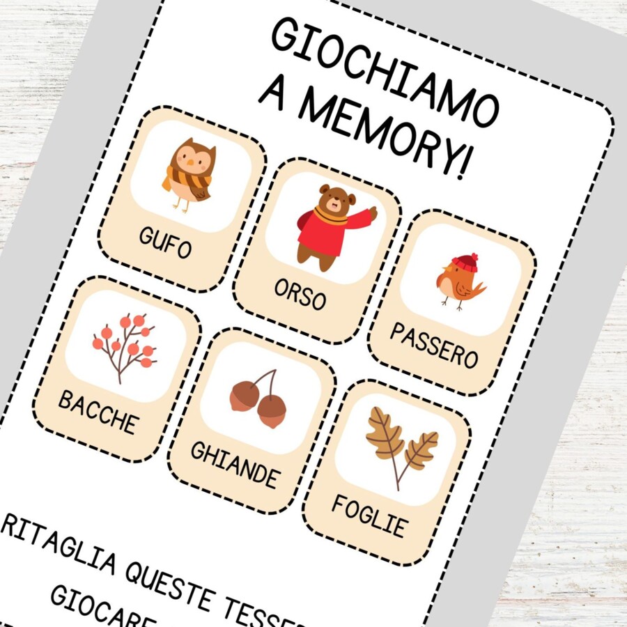 Lettura e attività sull'autunno - Scuola dell'infanzia