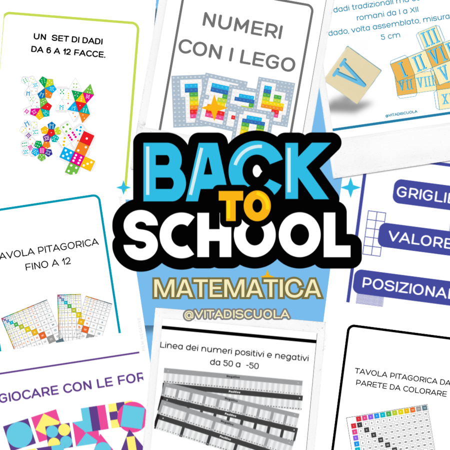 BACK TO SCHOOL nuove risorse per attività di matematica