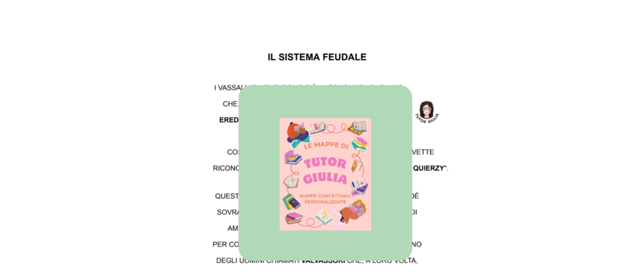 IL SISTEMA FEUDALE - TESTO